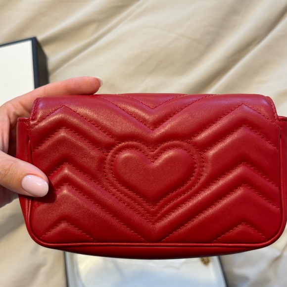 Gucci super mini marmont purse - Picture 6 of 8